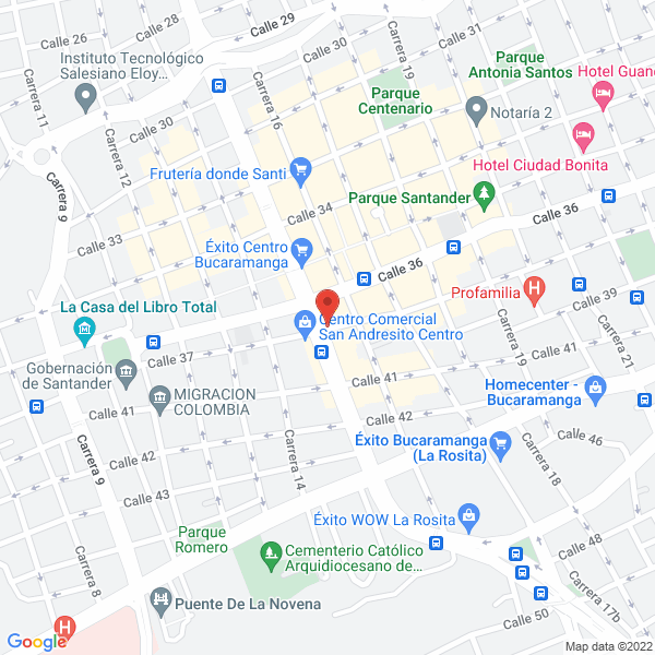 Map of León Ayala Elkin Julian