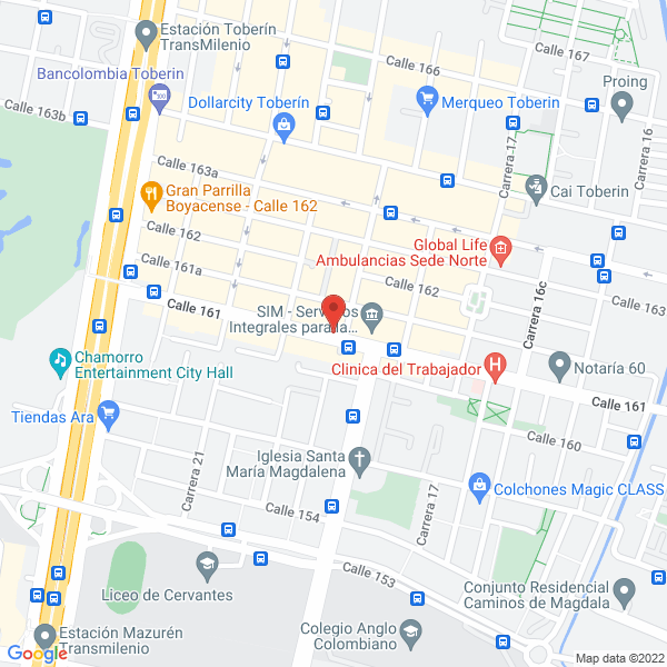 Mapa de Librería Cristiana"Promesas"