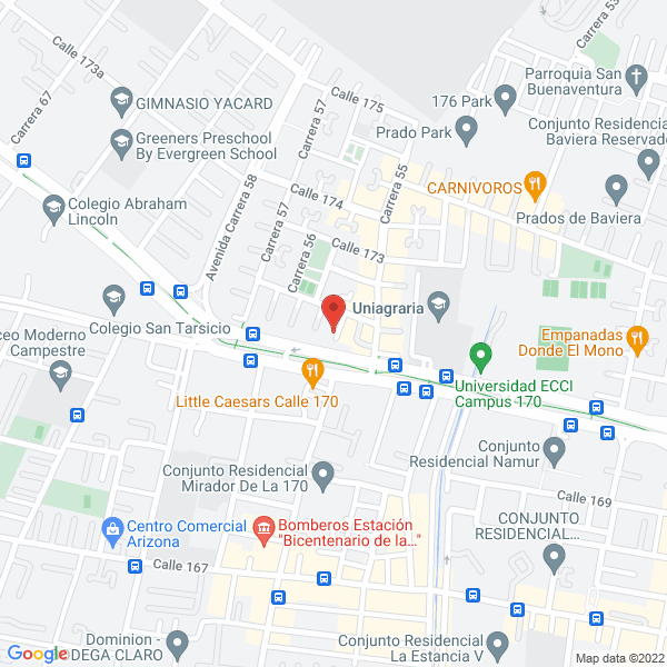 Mapa de Librería Esotérica Iris Ltda.