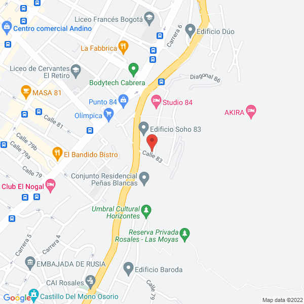 Mapa de La Ruta Del Servicio S.A.S.