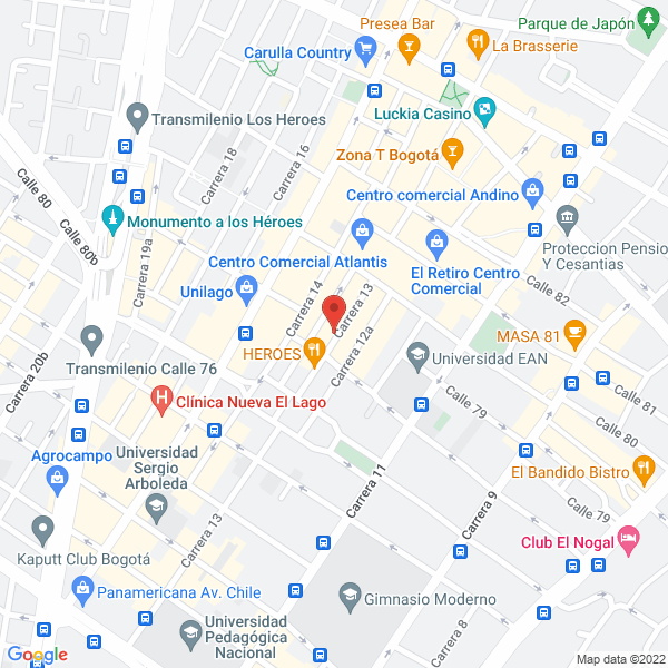 Mapa de La Superbodega.Com