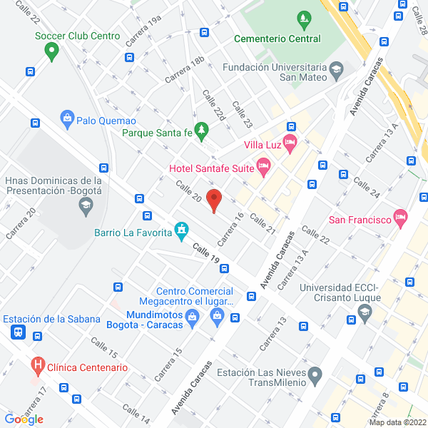 Mapa de Latin Cables S.A.S.