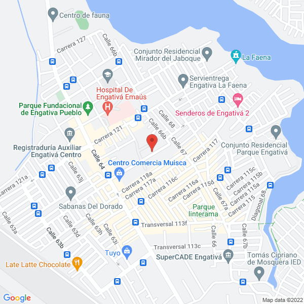 Mapa de Latinoamericana De Ingeniería Y Cimentaciones Ingtopcivil S.A.S.