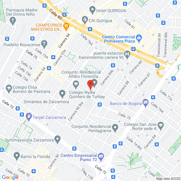 Mapa de Latitud 30 50 S.A.S.