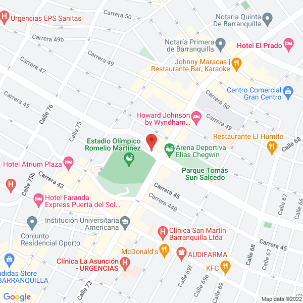 Map of Laurin Acosta O Nada