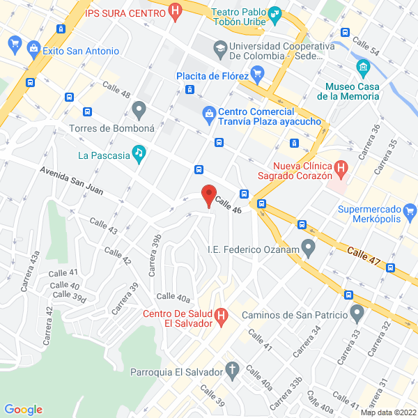 Mapa de Leche Punto Frio