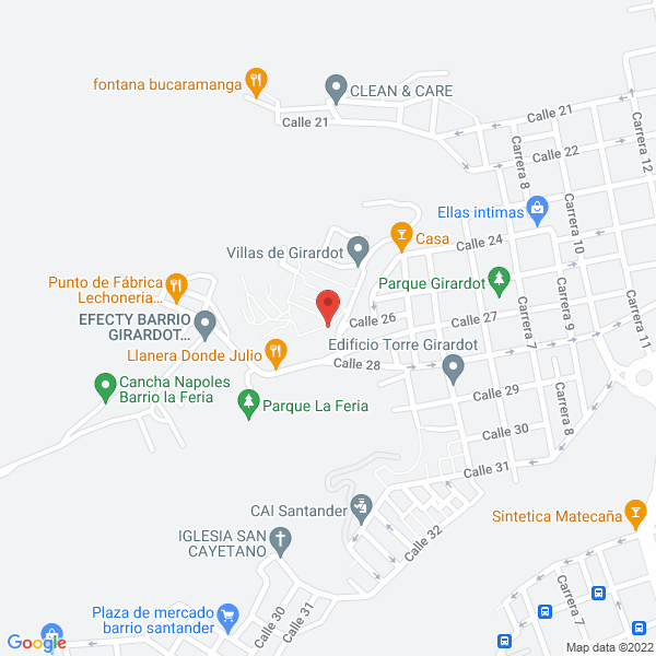 Map of Las Delicias Del Paladar