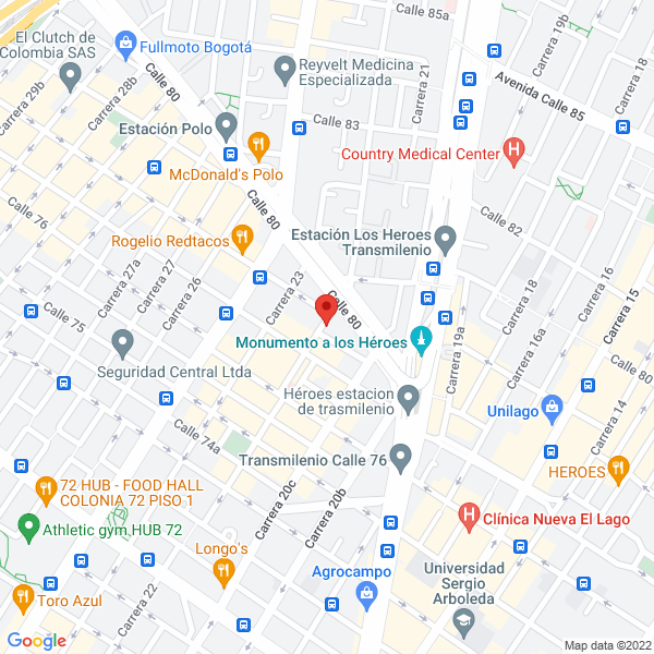 Mapa de Liceo Católico