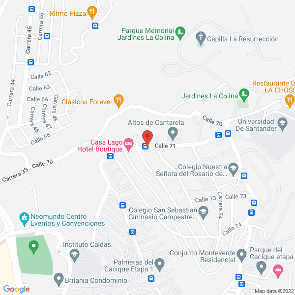 Map of Liceo Los Alamos