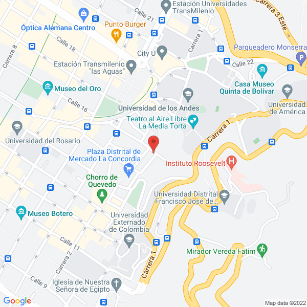 Mapa de Liceo Pedagógico De Los Andes Ltda.