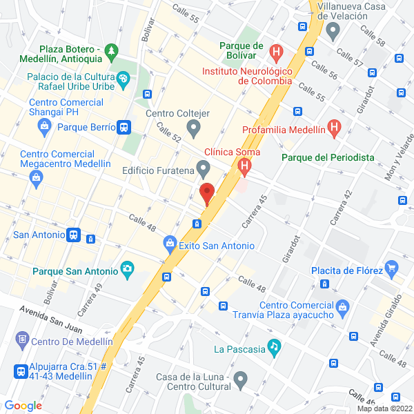 Mapa de Laboratorio Dental Hervego