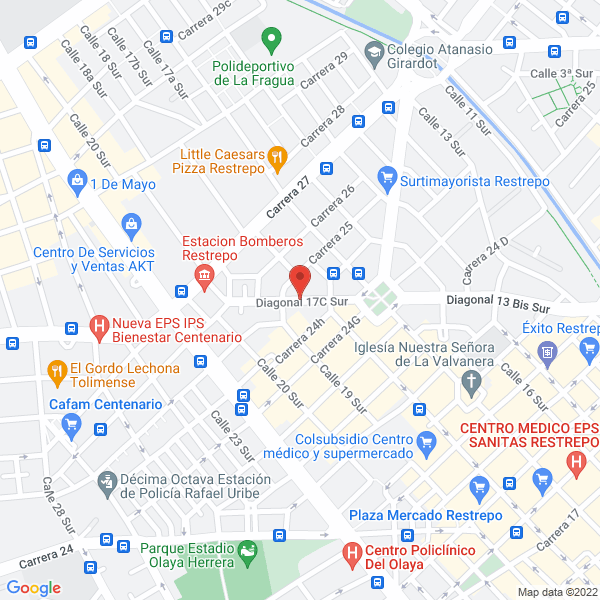 Mapa de Mc Design E.U.