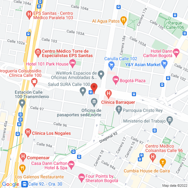 Mapa de Mcg Alquiler Y Ventas