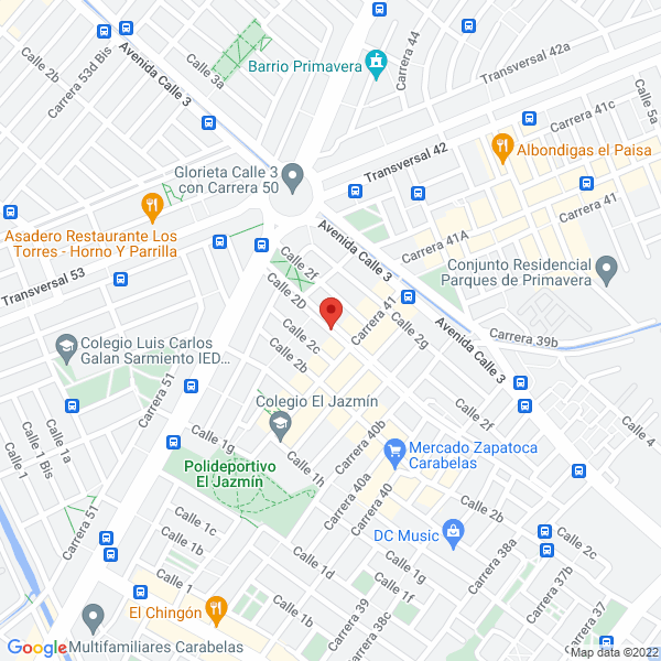 Mapa de Mcp Construcciones E.U.