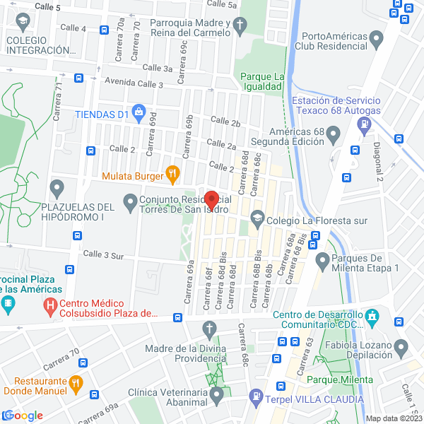Mapa de Mdst Ltda.