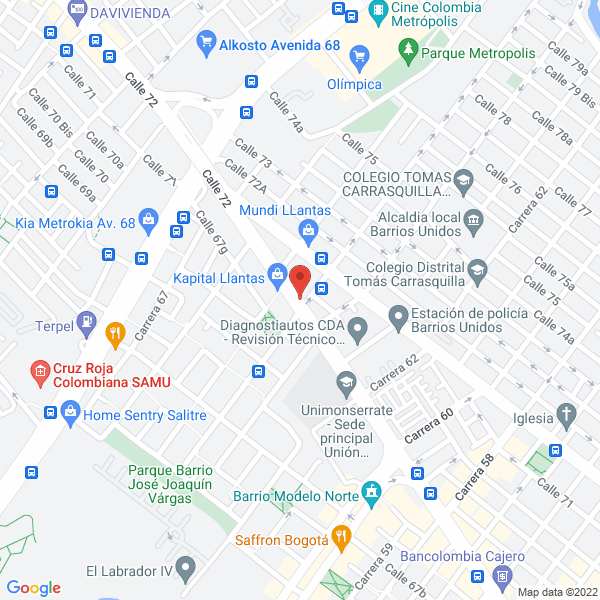 Mapa de Mecánica Luis Pescador E.U
