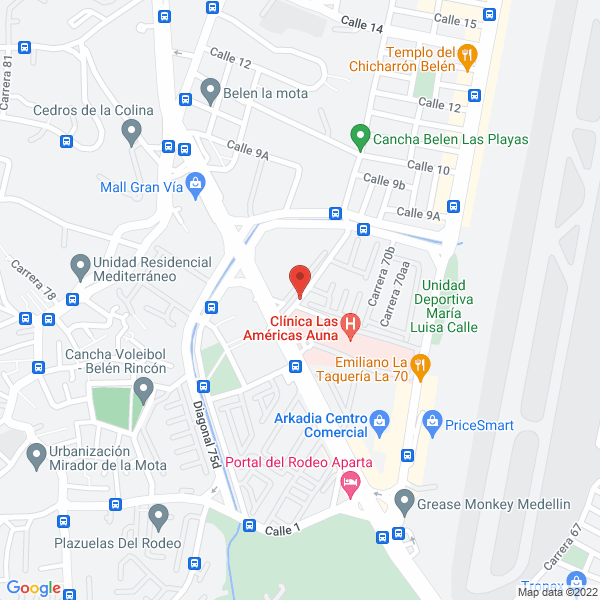 Mapa de Mecanio Ltda.
