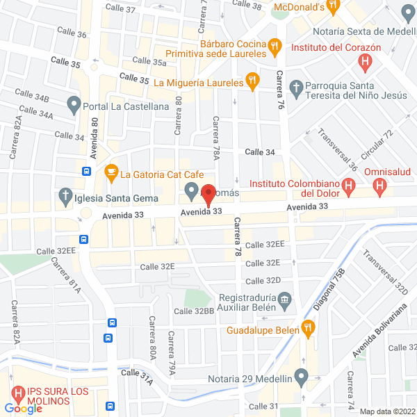 Mapa de Medco