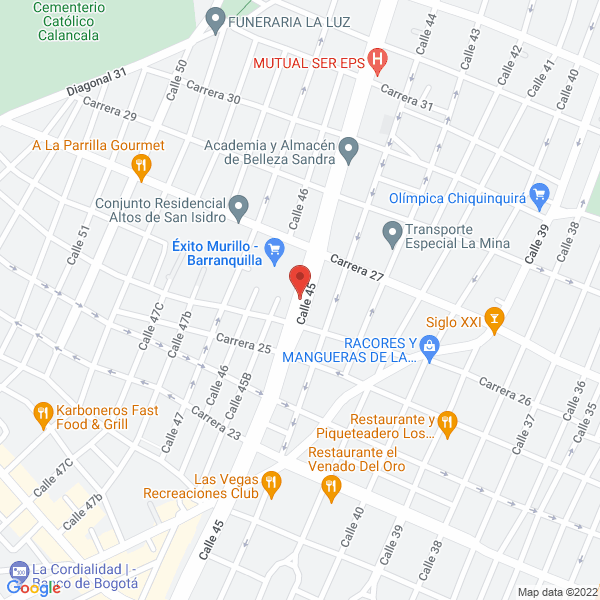 Map of Medicina Bioenergética En Casa