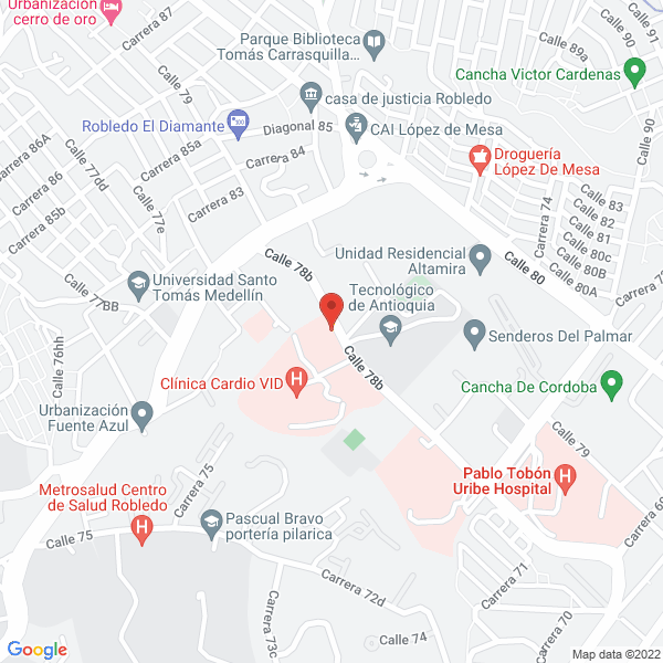Mapa de Medicina Nuclear Y Cía.