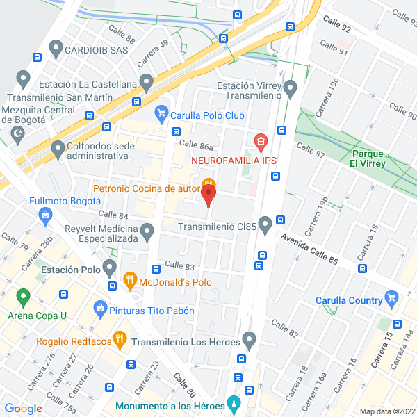 Mapa de Medidental Usa Eu