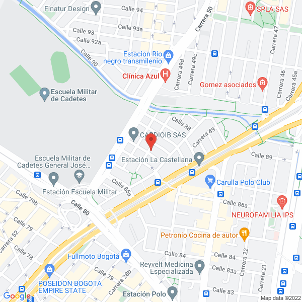 Mapa de Mega Empresas Ltda.