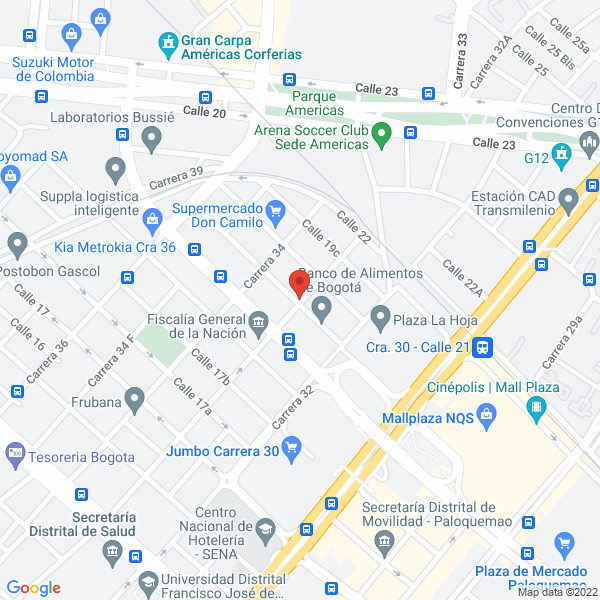 Mapa de Indrustrias Tromoltec