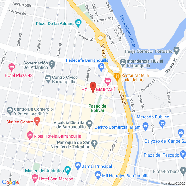 Map of Indubillar