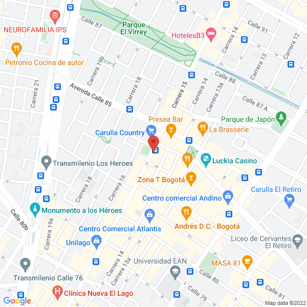 Mapa de Leda Consulting Colombia S.A.S.