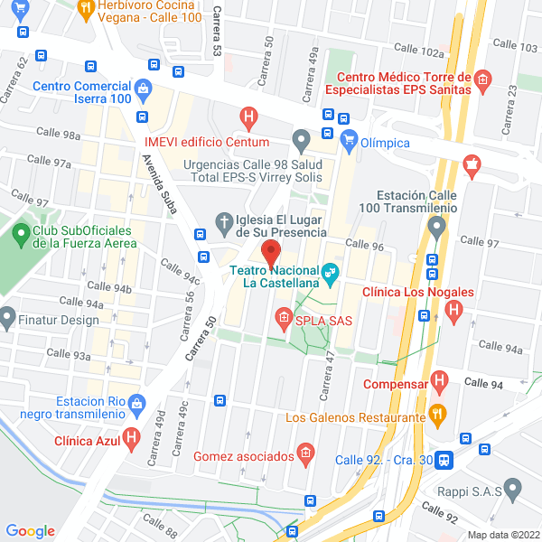 Mapa de Lefarkol Ltda.