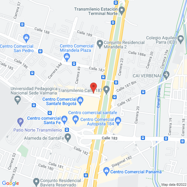 Mapa de Legacy Daga S.A.S.
