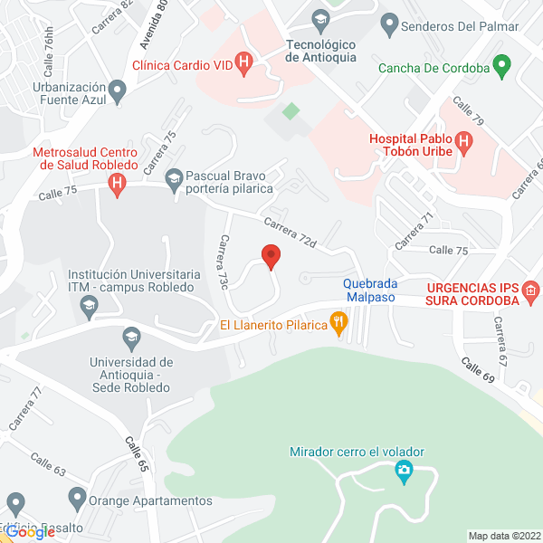 Mapa de Leganzza - Construcciones E Inversiones S.A.S.