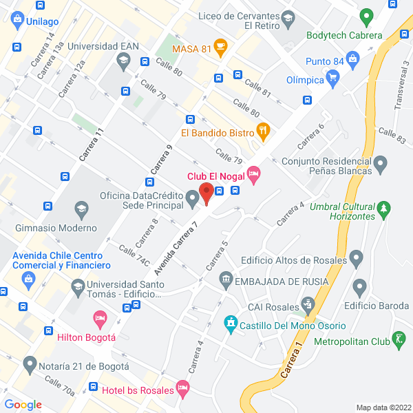 Mapa de Legiactuar S.A