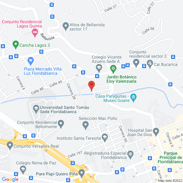 Map of Consultorio Odontologico Martha María Lemus López