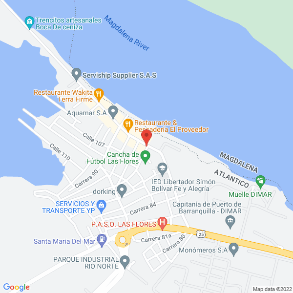Map of Leo Pesquera
