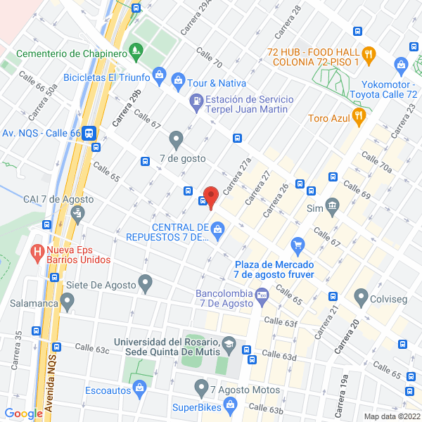 Mapa de Leonautos Ltda.