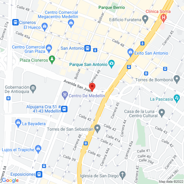 Mapa de Mensajeria
