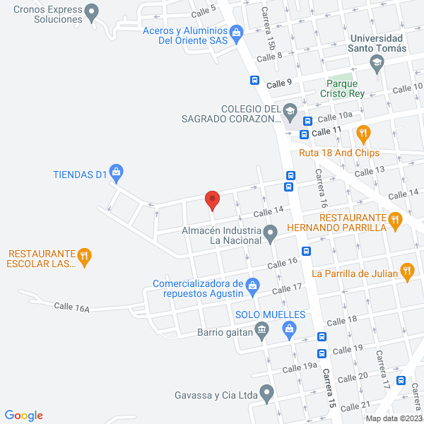 Map of Mensajería Y Alquiler De Lavadoras El Príncipe