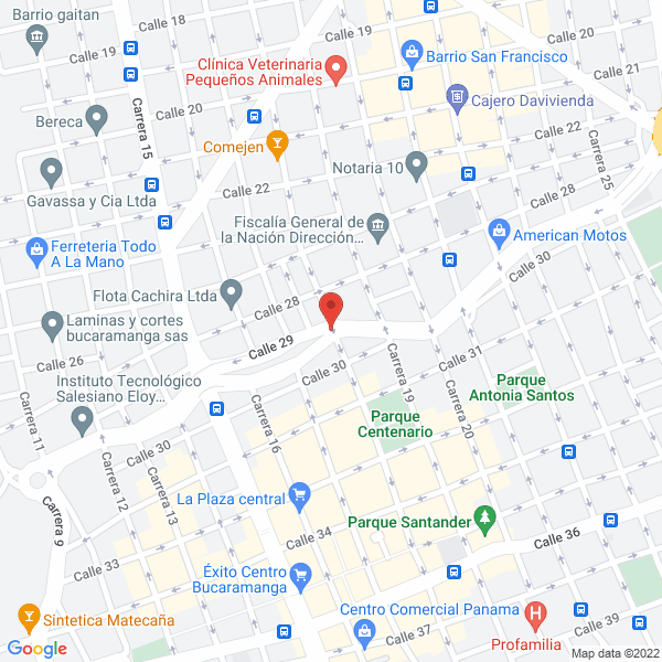 Map of Mercadegán Ltda.