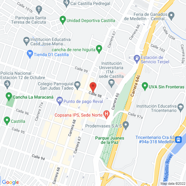 Mapa de Mercados El Tigre