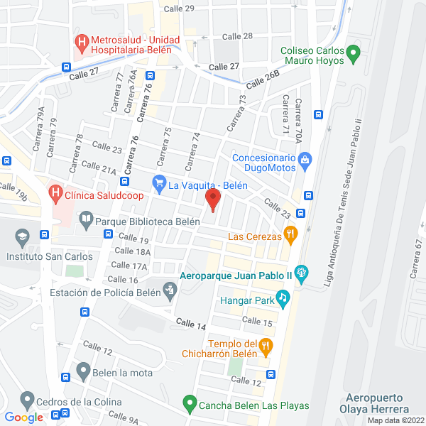 Mapa de Mercados Plaza Paris