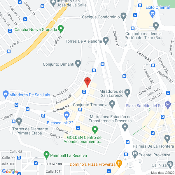 Map of Micromercado Diamante