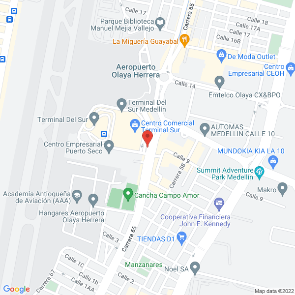 Mapa de Midrae Gold