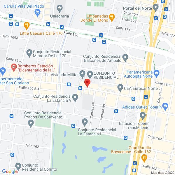 Mapa de Minems Servicios S.A.S.
