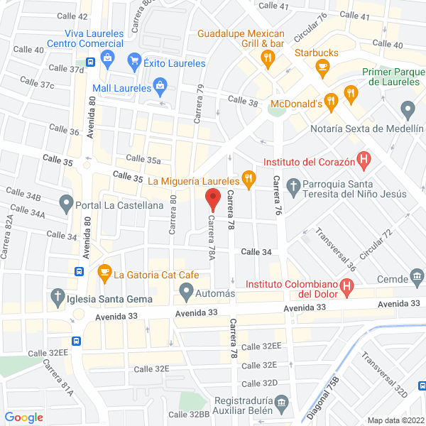 Mapa de Línea Logística S.A.S.
