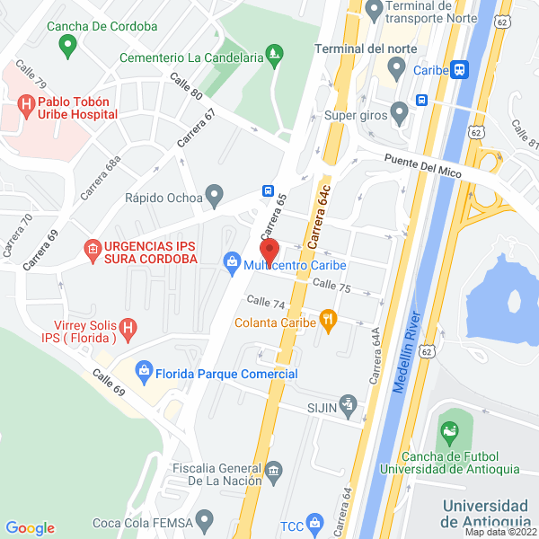 Mapa de Liquitrans S.A.