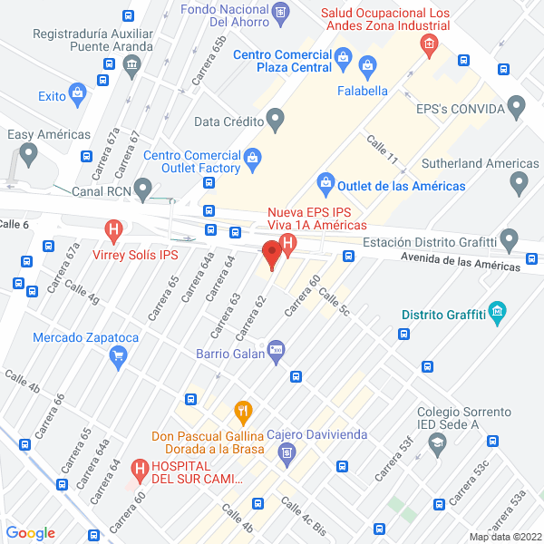 Mapa de Lito Servicio Ltda