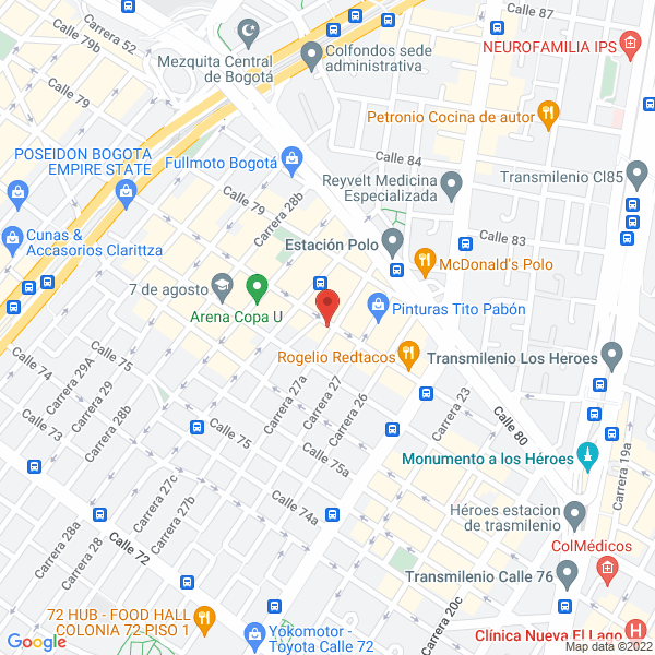 Mapa de Lito-Casther