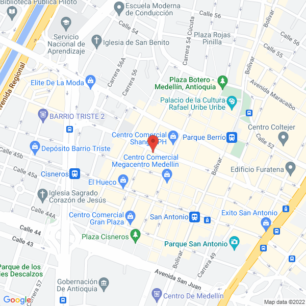 Mapa de Living Jeans