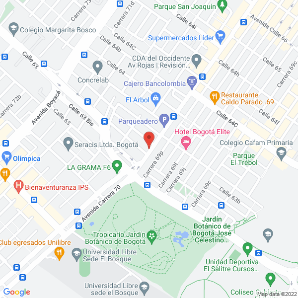 Mapa de Llano Express